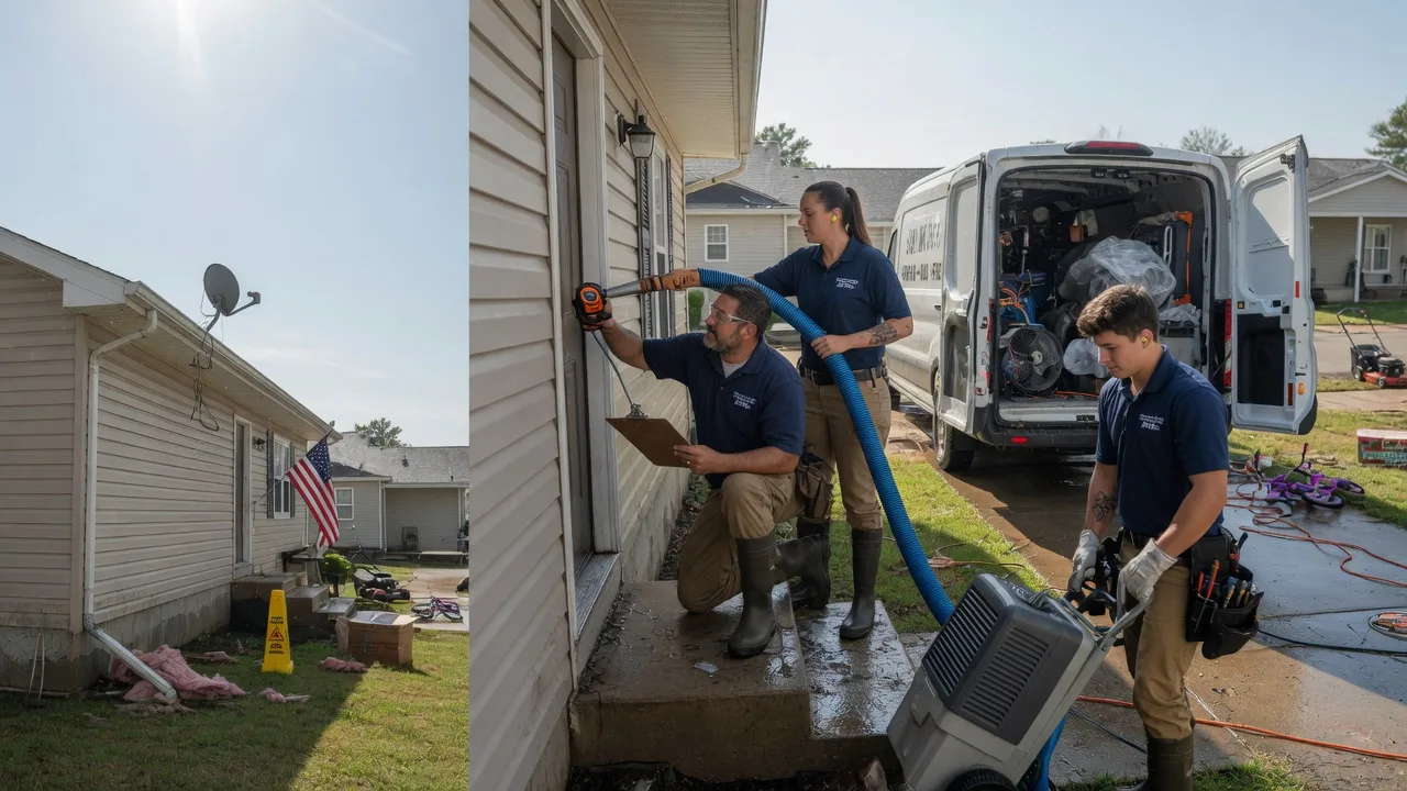 Ceiling Water Damage Restoration in Bethel, OH near me